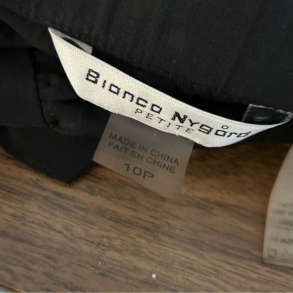 Bianca Nygard Black Ruched Leggings 10P - Picture 6 of 10